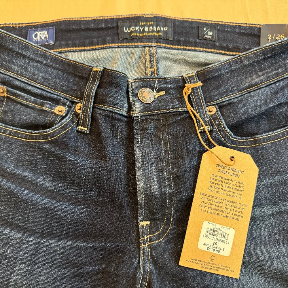 Lucky Brand ORTA Premium Sweet Straight Ankle Jeans